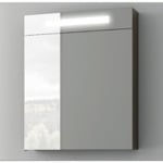 ACF S506-Glossy White 24 Inch Medicine Cabinet with Neon Light